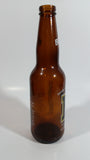 Labatt Blue Pilsner NHL Ice Hockey Stanley Cup Champions Boston Bruins 8 3/4" Tall Amber Glass Beer Bottle