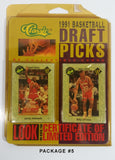 Classic Premiere Edition NBA 1991 Basketball Draft Picks 50 Card Pack with Numbered Certificate of Limited Edition - Damage to the corners of Packages