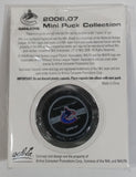 2006 - 07 The Province Time Colonist NHL Ice Hockey Mini Puck Collection Vancouver Canucks Markus Naslund New sealed in Package