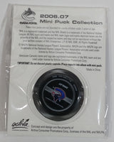 2006 - 07 The Province Time Colonist NHL Ice Hockey Mini Puck Collection Vancouver Canucks Brendan Morrison New sealed in Package