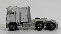 1980 Hot Wheels Workhourse Hiway Hauler Semi Truck Rig "northAmerican" White Die Cast Toy Car Vehicle - Hong Kong