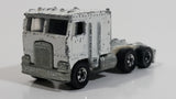 1980 Hot Wheels Workhourse Hiway Hauler Semi Truck Rig "northAmerican" White Die Cast Toy Car Vehicle - Hong Kong