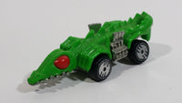 1986 Hot Wheels Speed Demons Fangster Green with Red Eyes Die Cast Toy Creature Car Vehicle - UH Wheels