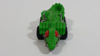 1986 Hot Wheels Speed Demons Fangster Green with Red Eyes Die Cast Toy Creature Car Vehicle - UH Wheels