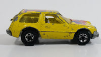 1978 Hot Wheels Flying Colors Packin' Pacer Yellow Die Cast Toy Car Vehicle - Hong Kong