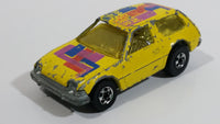 1978 Hot Wheels Flying Colors Packin' Pacer Yellow Die Cast Toy Car Vehicle - Hong Kong