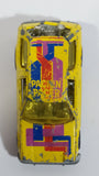 1978 Hot Wheels Flying Colors Packin' Pacer Yellow Die Cast Toy Car Vehicle - Hong Kong