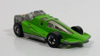 1980 Hot Wheels Turbo Wedge Green Die Cast Toy Car Vehicle BW Hong Kong