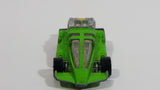 1980 Hot Wheels Turbo Wedge Green Die Cast Toy Car Vehicle BW Hong Kong