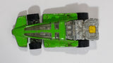 1980 Hot Wheels Turbo Wedge Green Die Cast Toy Car Vehicle BW Hong Kong