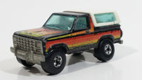 1982 Hot Wheels Ford Bronco Black Die Cast Toy Car SUV Vehicle BW Malaysia