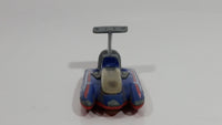 2000 Matchbox Ocean Explorer Hydroplane Blue and Red Die Cast Toy Car Watercraft Boat Vehicle