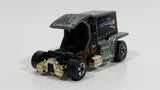 1977 Hot Wheels T-Totaller Black Die Cast Toy Car Vehicle - BW - Hong Kong