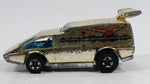 1979 Hot Wheels Golden Machines Spoiler Sport Van Originally Gold Chrome Die Cast Toy Car Vehicle - Hong Kong - 2 Rear window Version