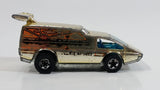 1979 Hot Wheels Golden Machines Spoiler Sport Van Originally Gold Chrome Die Cast Toy Car Vehicle - Hong Kong - 2 Rear window Version