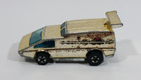 1979 Hot Wheels Golden Machines Spoiler Sport Van Originally Gold Chrome Die Cast Toy Car Vehicle - Hong Kong - 2 Rear window Version