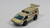 1979 Hot Wheels Golden Machines Spoiler Sport Van Originally Gold Chrome Die Cast Toy Car Vehicle - Hong Kong - 2 Rear window Version