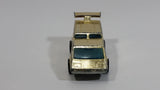 1979 Hot Wheels Golden Machines Spoiler Sport Van Originally Gold Chrome Die Cast Toy Car Vehicle - Hong Kong - 2 Rear window Version