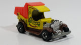 1979 Hot Wheels Oldies But Goodies Dumpin' A Dump Truck Yellow Brown Orange Die Cast Toy Car Vehicle BW Hong Kong