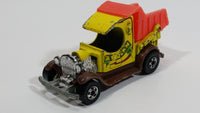 1979 Hot Wheels Oldies But Goodies Dumpin' A Dump Truck Yellow Brown Orange Die Cast Toy Car Vehicle BW Hong Kong