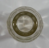 Vintage Coca-Cola Coke Cola Soda Pop Clear 6 1/2 Fl. Oz Heavy Glass Bottle - White Letters