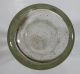Vintage Coca-Cola Coke Cola Soda Pop Clear 6 1/2 Fl. Oz Heavy Glass Bottle - Embossed Raised Letters