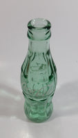 Japanese Coca-Cola Coke Cola Soda Pop 190mL Heavy Green Glass Bottle - White Letters