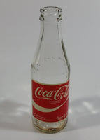 1980s Coca-Cola Coke Cola Soda Pop 6 Fl oz. 170mL Paper Label Glass Bottle - Non-Refillable