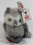 Stuffed Animal House 4 1/2" Tall Maplefoot Grey Owl Babies Plush Cute Toy with Tags