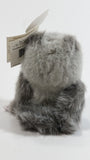 Stuffed Animal House 4 1/2" Tall Maplefoot Grey Owl Babies Plush Cute Toy with Tags