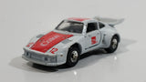 1988 Hartoy Coca Cola Coke Soda Pop Porsche 935 White Red #12 Die Cast Toy Car Vehicle with Opening Doors