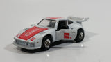 1988 Hartoy Coca Cola Coke Soda Pop Porsche 935 White Red #12 Die Cast Toy Car Vehicle with Opening Doors