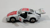 1988 Hartoy Coca Cola Coke Soda Pop Porsche 935 White Red #12 Die Cast Toy Car Vehicle with Opening Doors