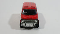 1988 Hartoy Coca Cola Coke Soda Pop Delivery Van White Red Die Cast Toy Car Vehicle