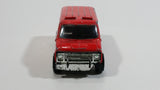 1988 Hartoy Coca Cola Coke Soda Pop Delivery Van White Red Die Cast Toy Car Vehicle