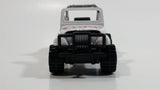 1988 Hartoy Coca Cola Coke Soda Pop 4x4 Roader Jeep White Red Die Cast Toy Car Vehicle with Opening Hood