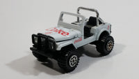 1988 Hartoy Coca Cola Coke Soda Pop 4x4 Roader Jeep White Red Die Cast Toy Car Vehicle with Opening Hood