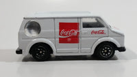 1988 Hartoy Coca Cola Coke Soda Pop Bedford Delivery Van White Red Die Cast Toy Car Vehicle