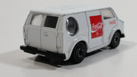 1988 Hartoy Coca Cola Coke Soda Pop Bedford Delivery Van White Red Die Cast Toy Car Vehicle