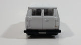 1988 Hartoy Coca Cola Coke Soda Pop Bedford Delivery Van White Red Die Cast Toy Car Vehicle