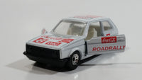 1988 Hartoy Coca Cola Coke Soda Pop VW Volkswagen Golf GTI White Red Die Cast Toy Car Vehicle with Opening Doors