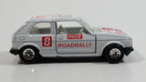 1988 Hartoy Coca Cola Coke Soda Pop VW Volkswagen Golf GTI White Red Die Cast Toy Car Vehicle with Opening Doors