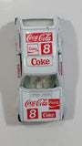 1988 Hartoy Coca Cola Coke Soda Pop VW Volkswagen Golf GTI White Red Die Cast Toy Car Vehicle with Opening Doors