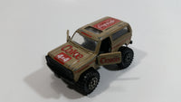 1988 Hartoy Coca Cola Coke Soda Pop Chevrolet Blazer Brown White Red Die Cast Toy Car Vehicle with Opening Doors