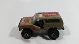 1988 Hartoy Coca Cola Coke Soda Pop Chevrolet Blazer Brown White Red Die Cast Toy Car Vehicle with Opening Doors