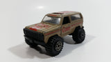 1988 Hartoy Coca Cola Coke Soda Pop Chevrolet Blazer Brown White Red Die Cast Toy Car Vehicle with Opening Doors