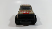 1988 Hartoy Coca Cola Coke Soda Pop Chevrolet Blazer Brown White Red Die Cast Toy Car Vehicle with Opening Doors