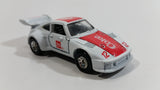 1988 Hartoy Coca Cola Coke Soda Pop Porsche 935 White Red #12 Die Cast Toy Car Vehicle with Opening Doors