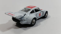 1988 Hartoy Coca Cola Coke Soda Pop Porsche 935 White Red #12 Die Cast Toy Car Vehicle with Opening Doors