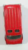 1988 Hartoy Coca Cola Coke Soda Pop Delivery Van White Red Die Cast Toy Car Vehicle